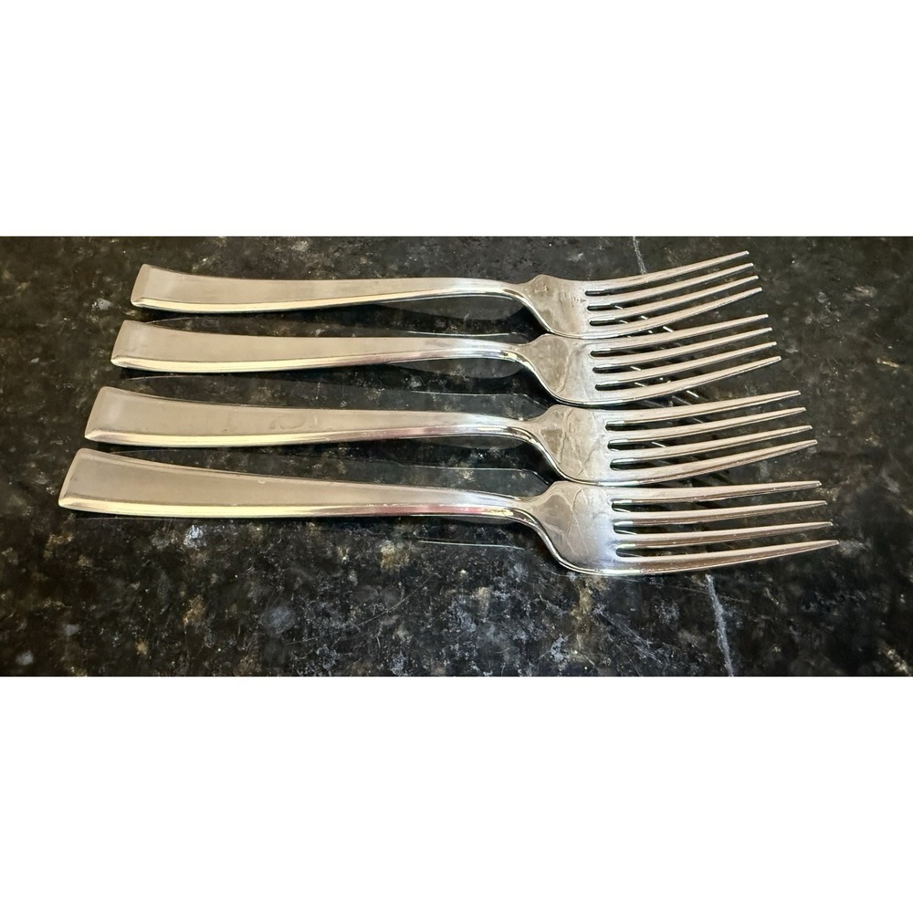 Mikasa Essex Stainless Flatware Set Of 4 Dinner Forks